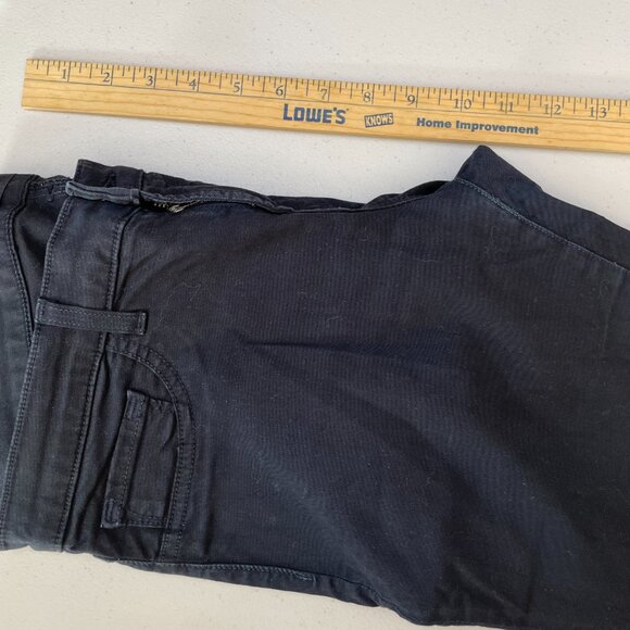 J.Brand Skinny Jeans Mid Rise‎ Five Pocket Stretch Fabric Sleek Black Women's 28 - Picture 8 of 12